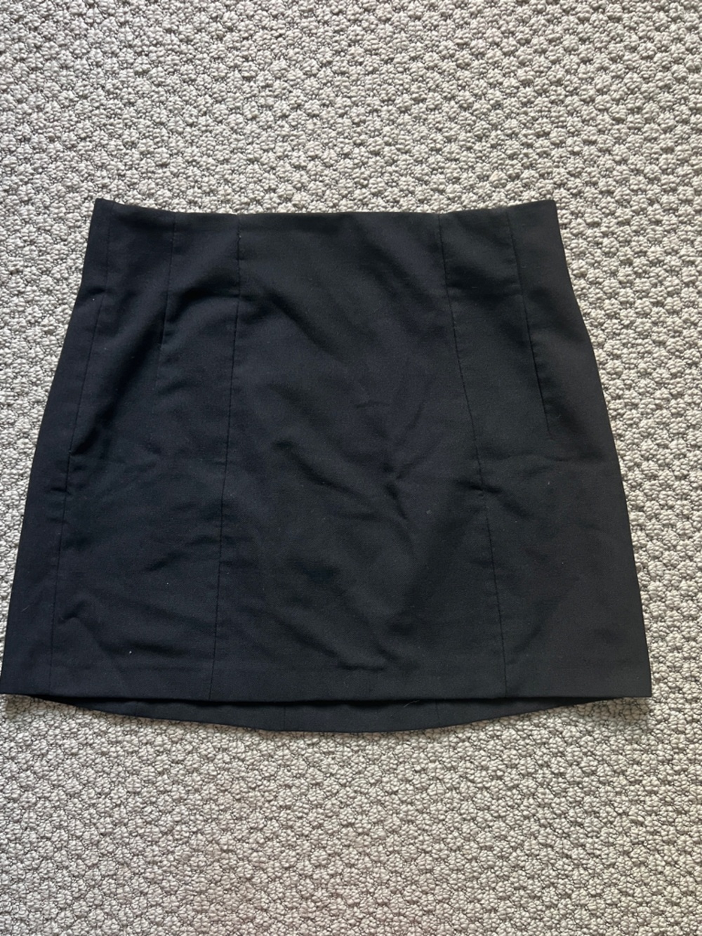 Women’s Black A-Line Skirt from Zara size medium